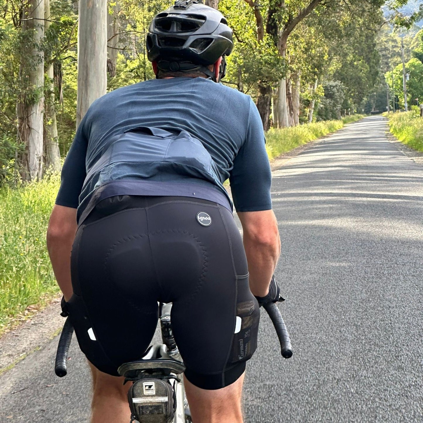 Men's Cycling Cargo Bibs Black