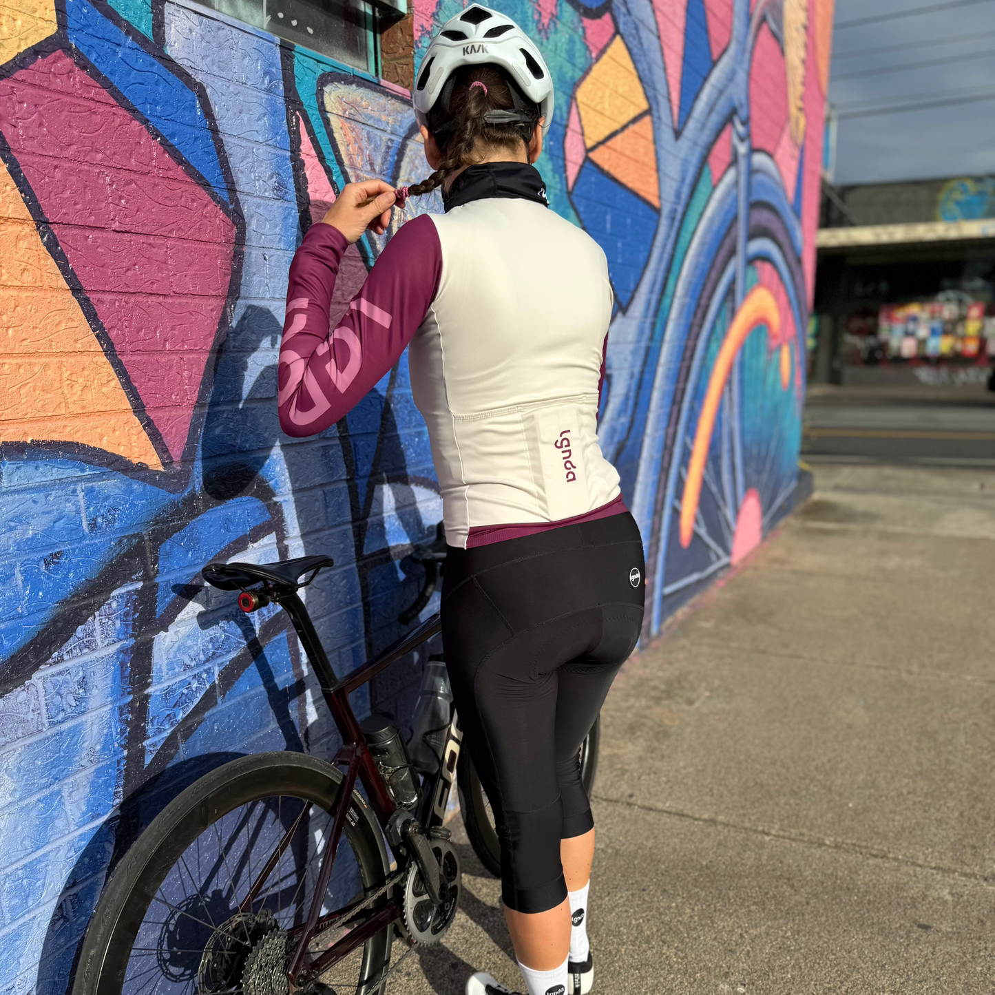 Women's 3/4 Thermal Bibs Black