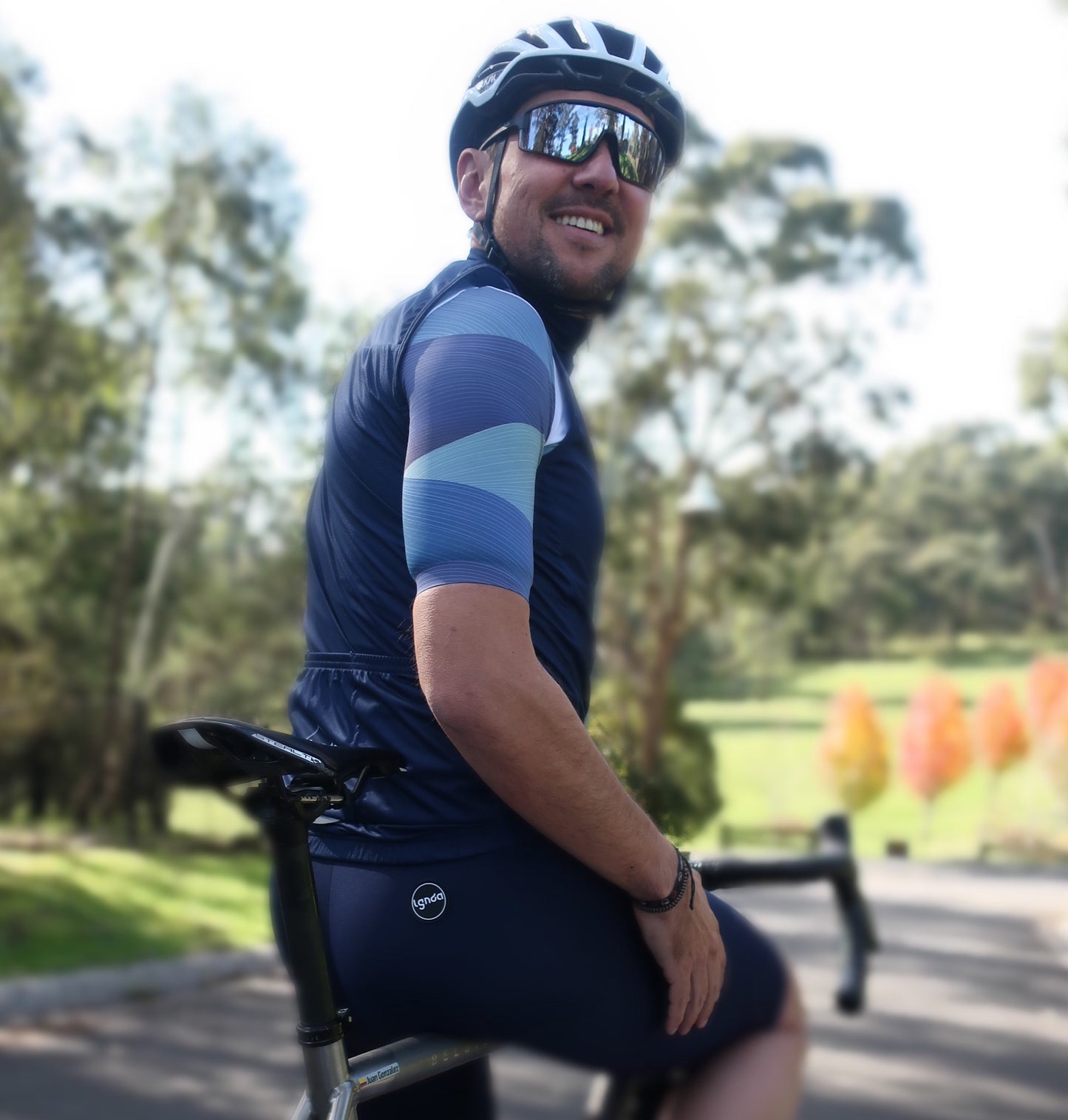 Men's Cycling Bib Shorts Navy