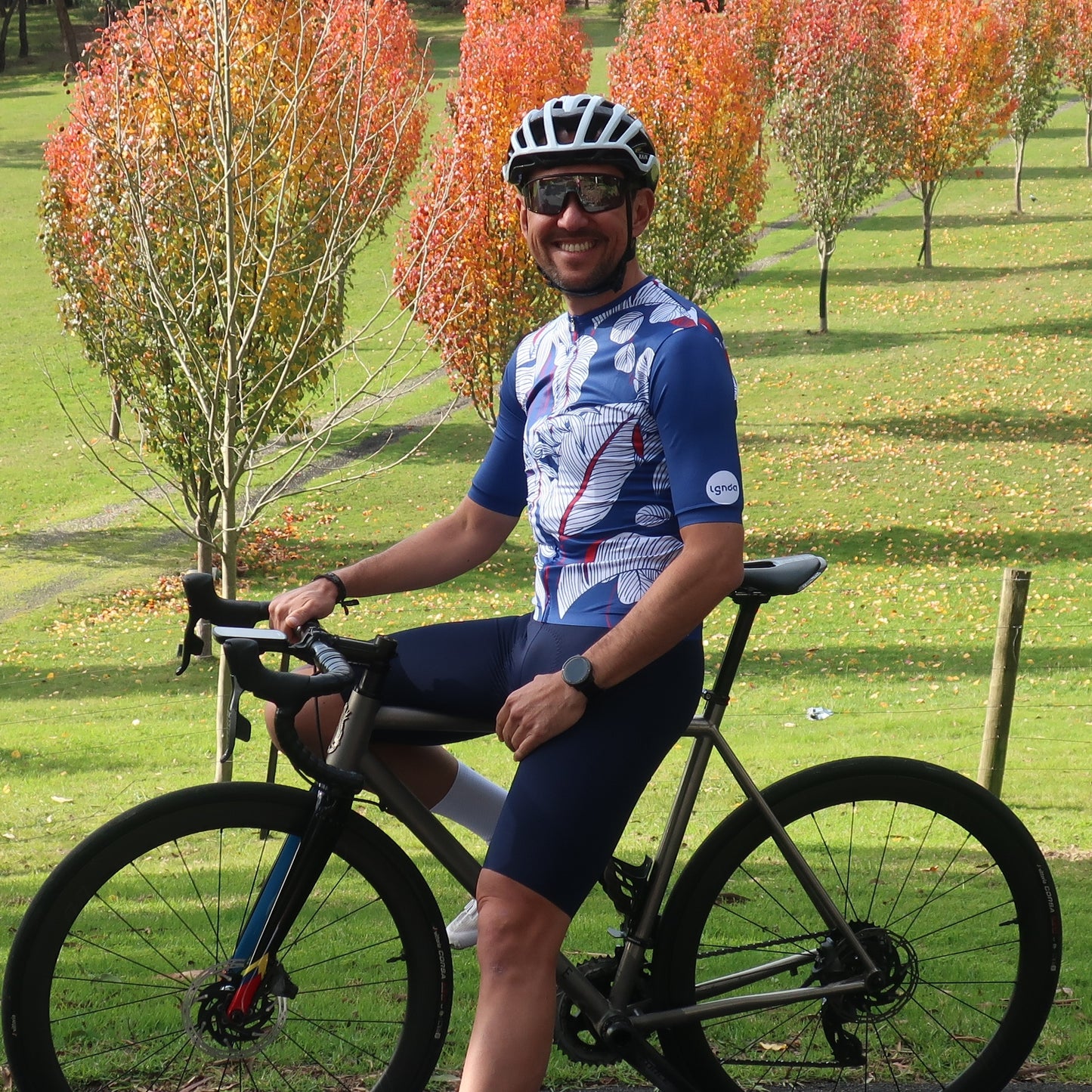 Men's Cycling Bib Shorts Navy