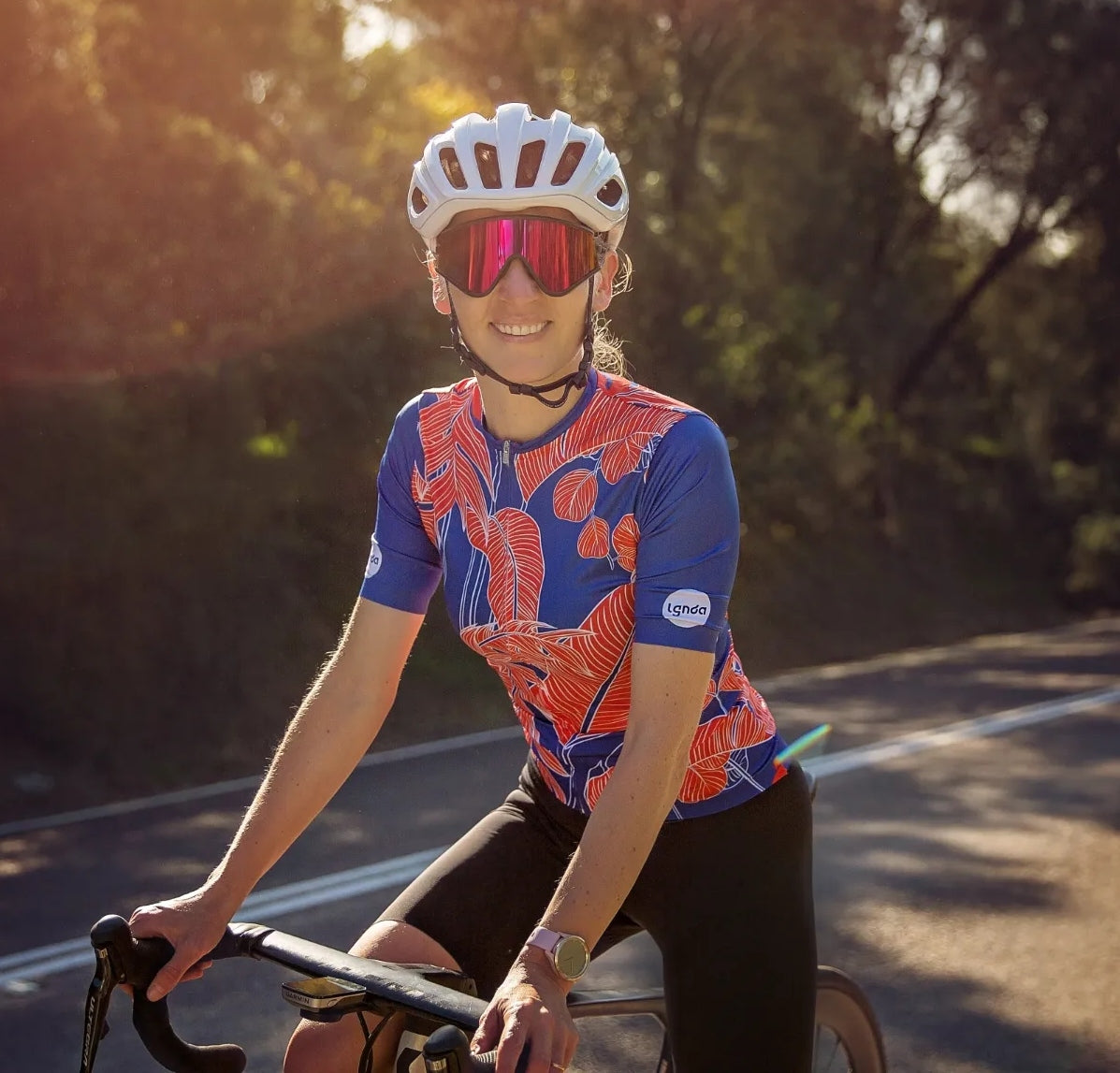 Women's Jersey Tropical Red