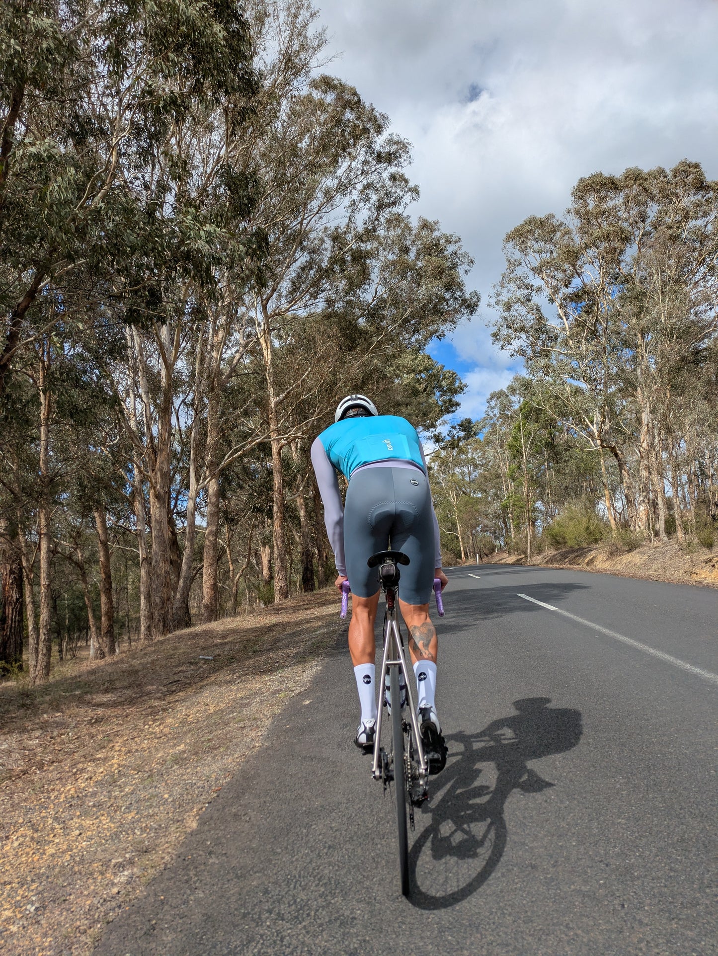 Men's Cycling Bibs Grey