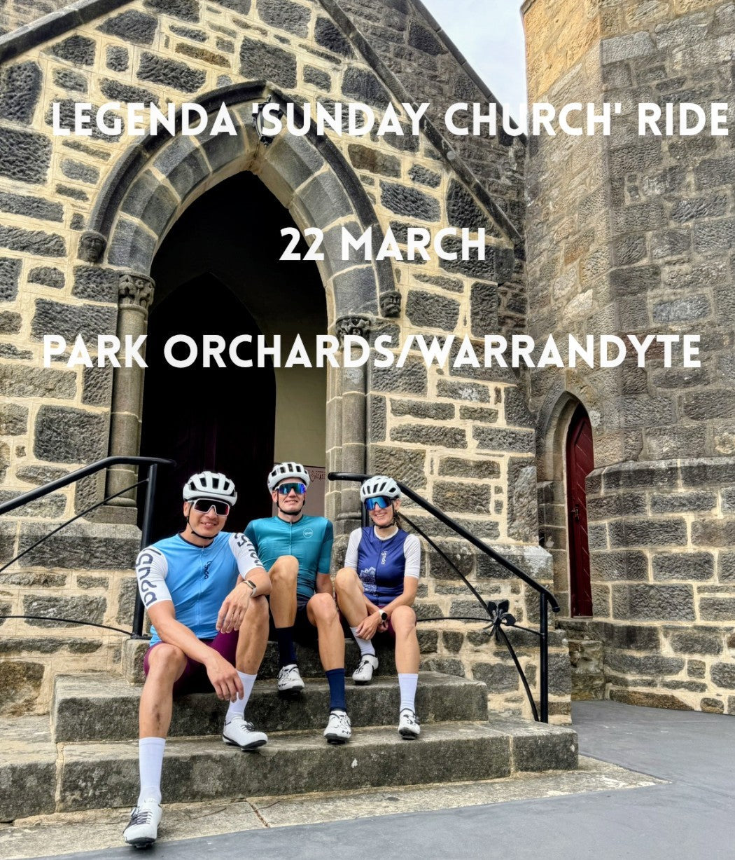 Legenda Social Ride - Sunday, 22nd March