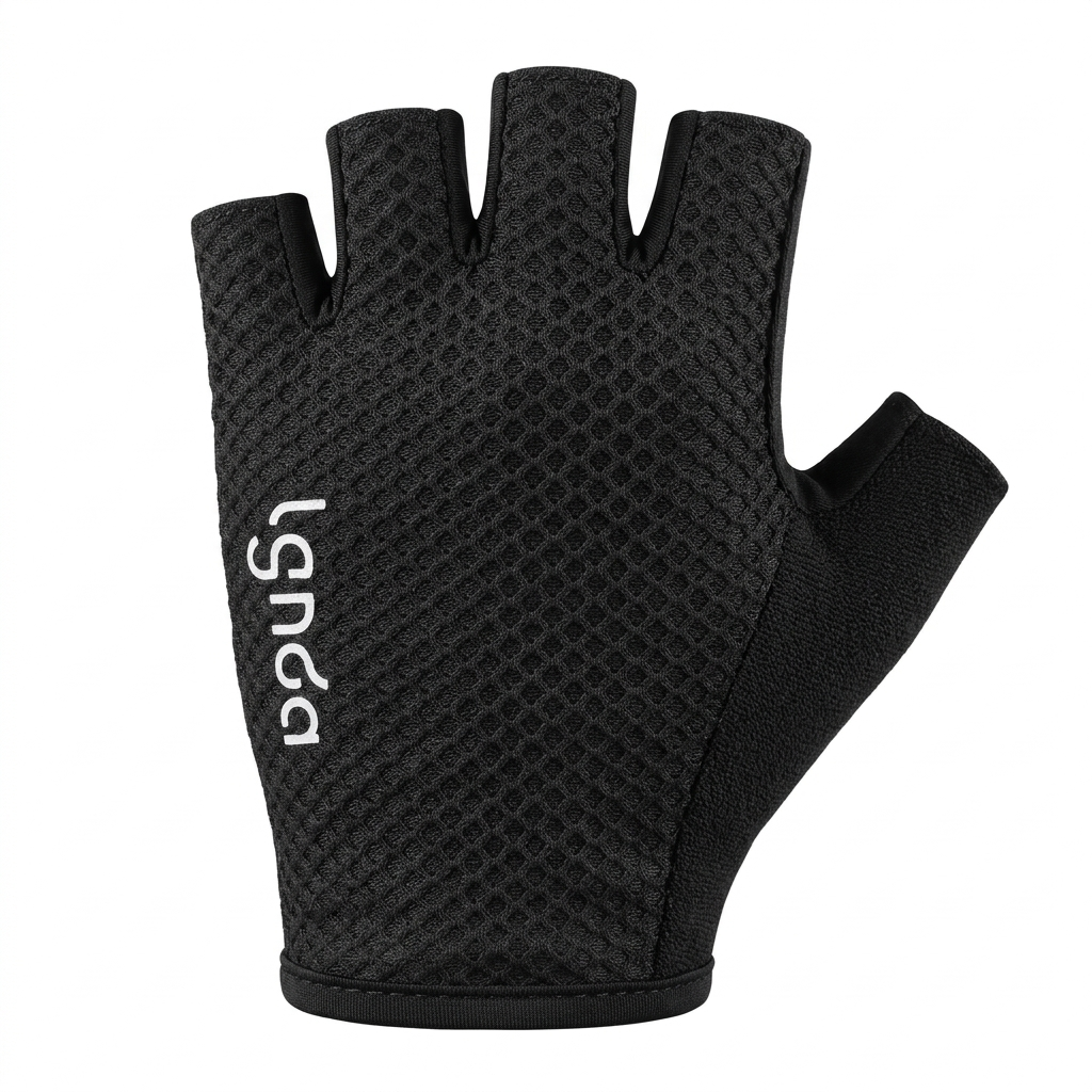 Short Finger Eco Gloves Black