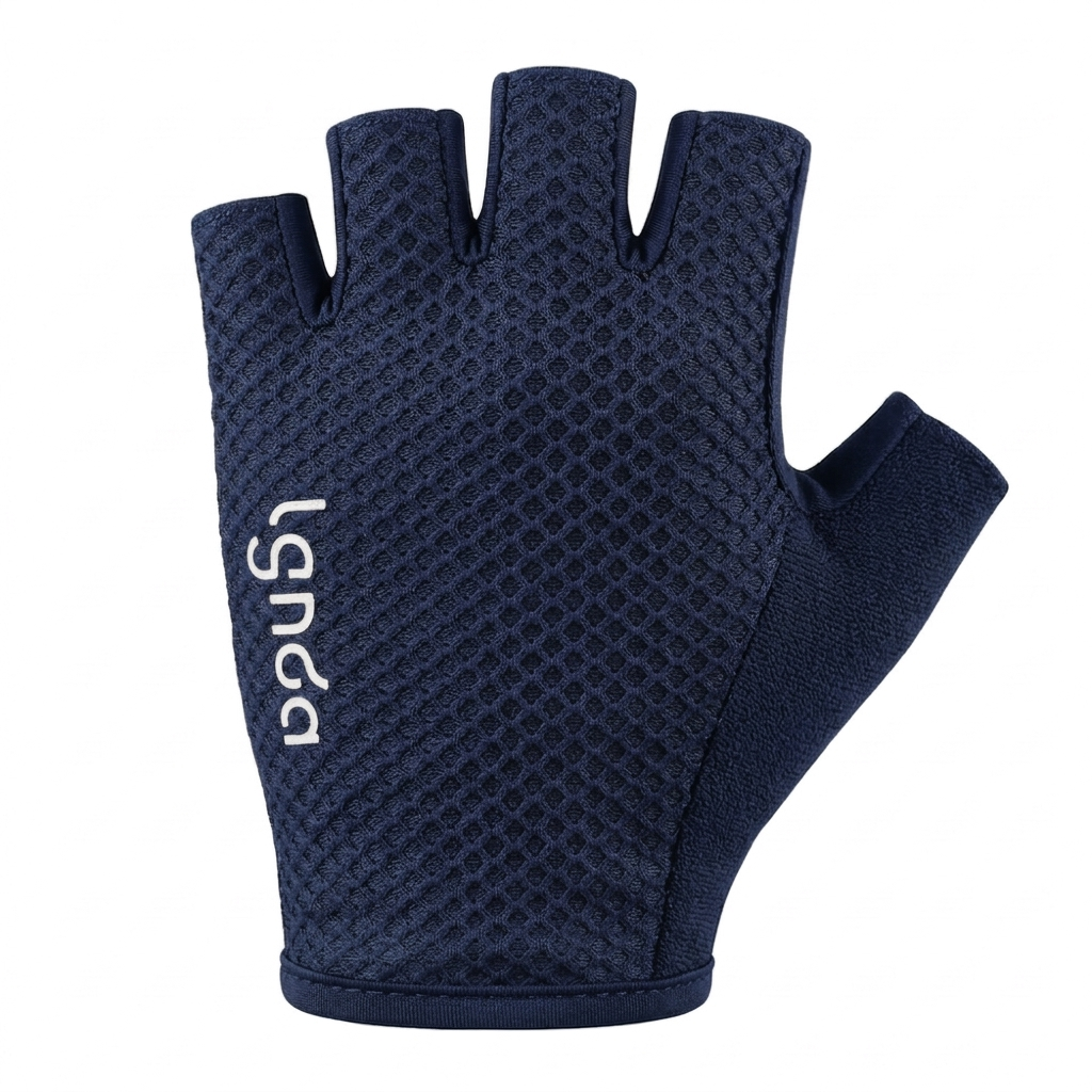 Short Finger Eco Gloves Navy