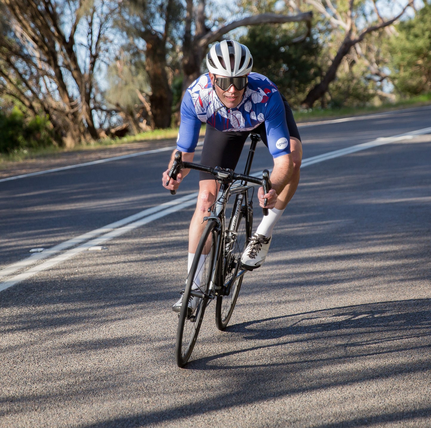 Men's Cycling Jersey Tropical Blue