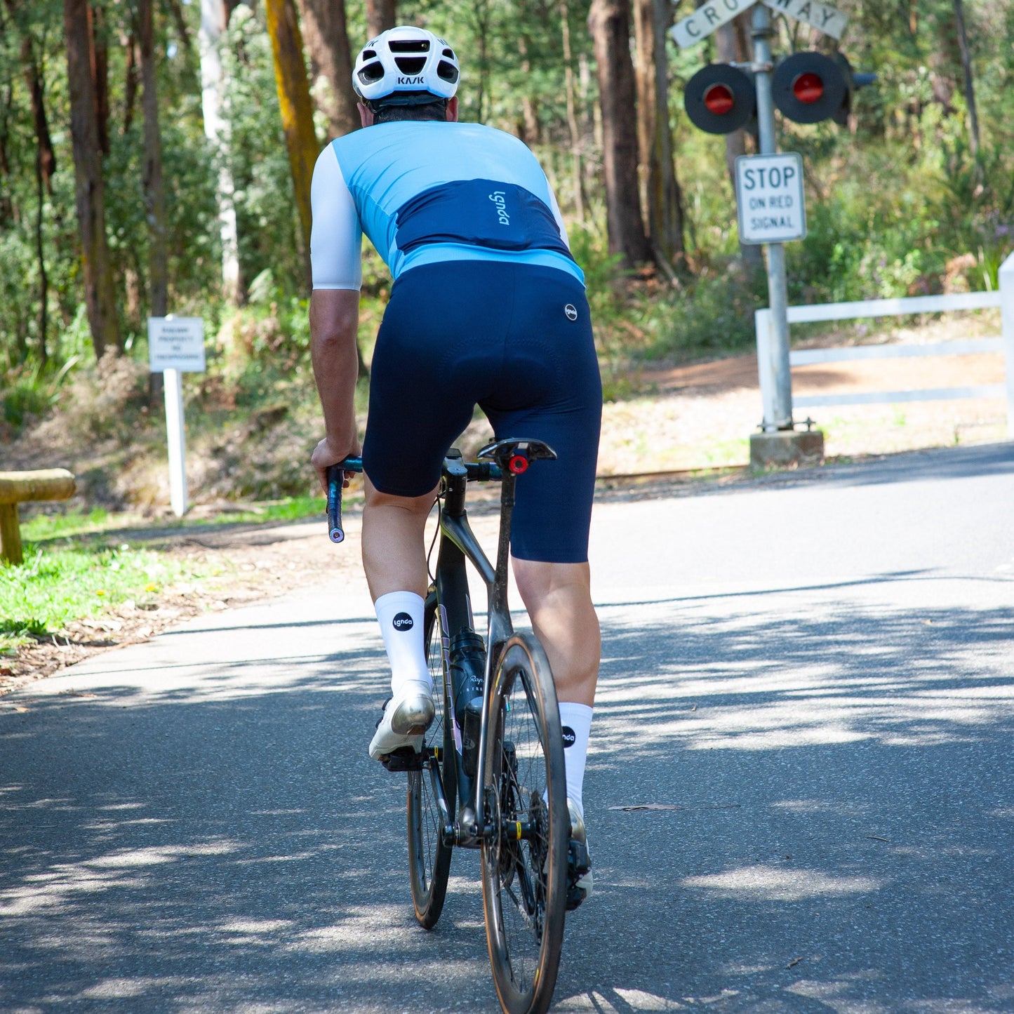 Men's Cycling Jersey Sky Blue