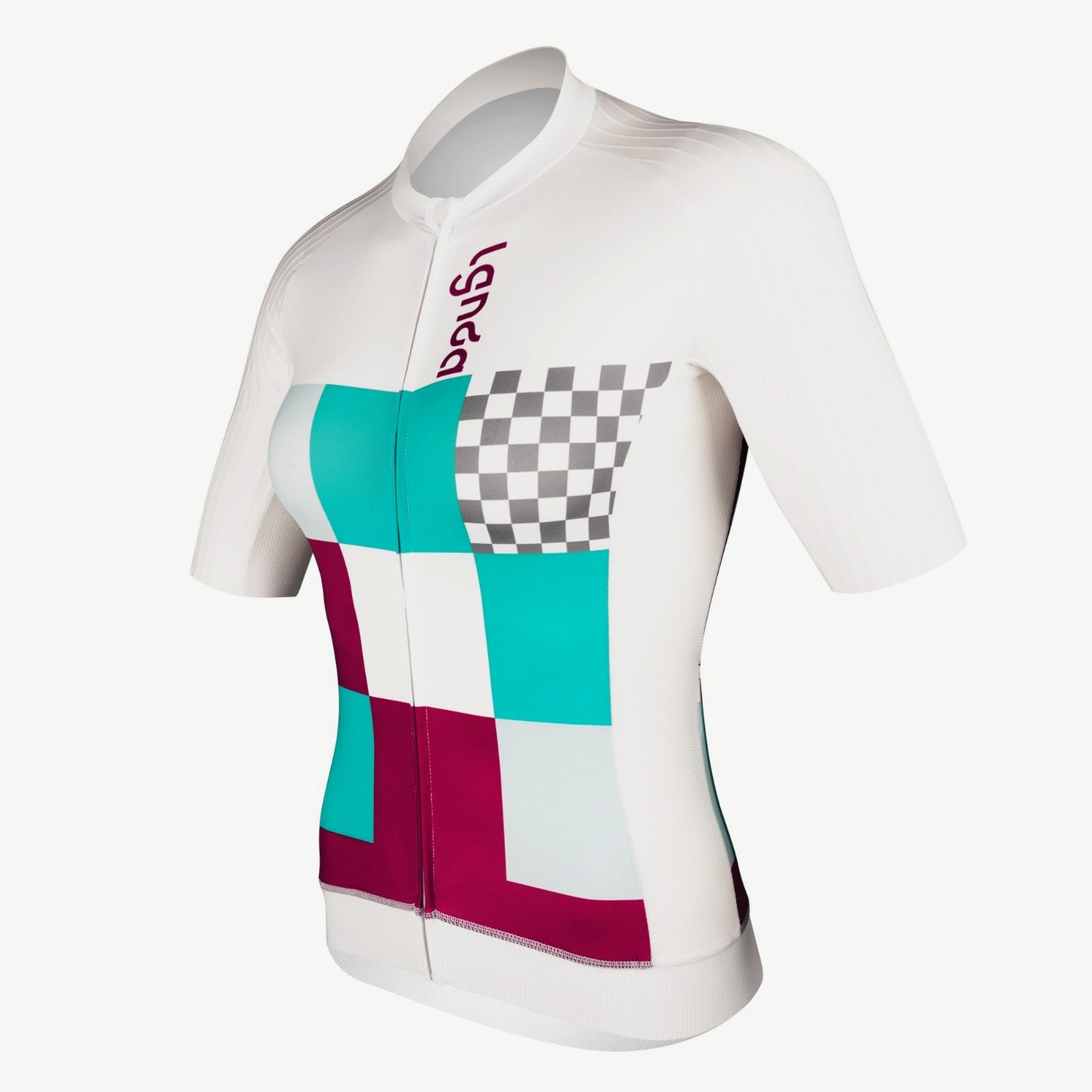 Women's Cycling Jersey Squares