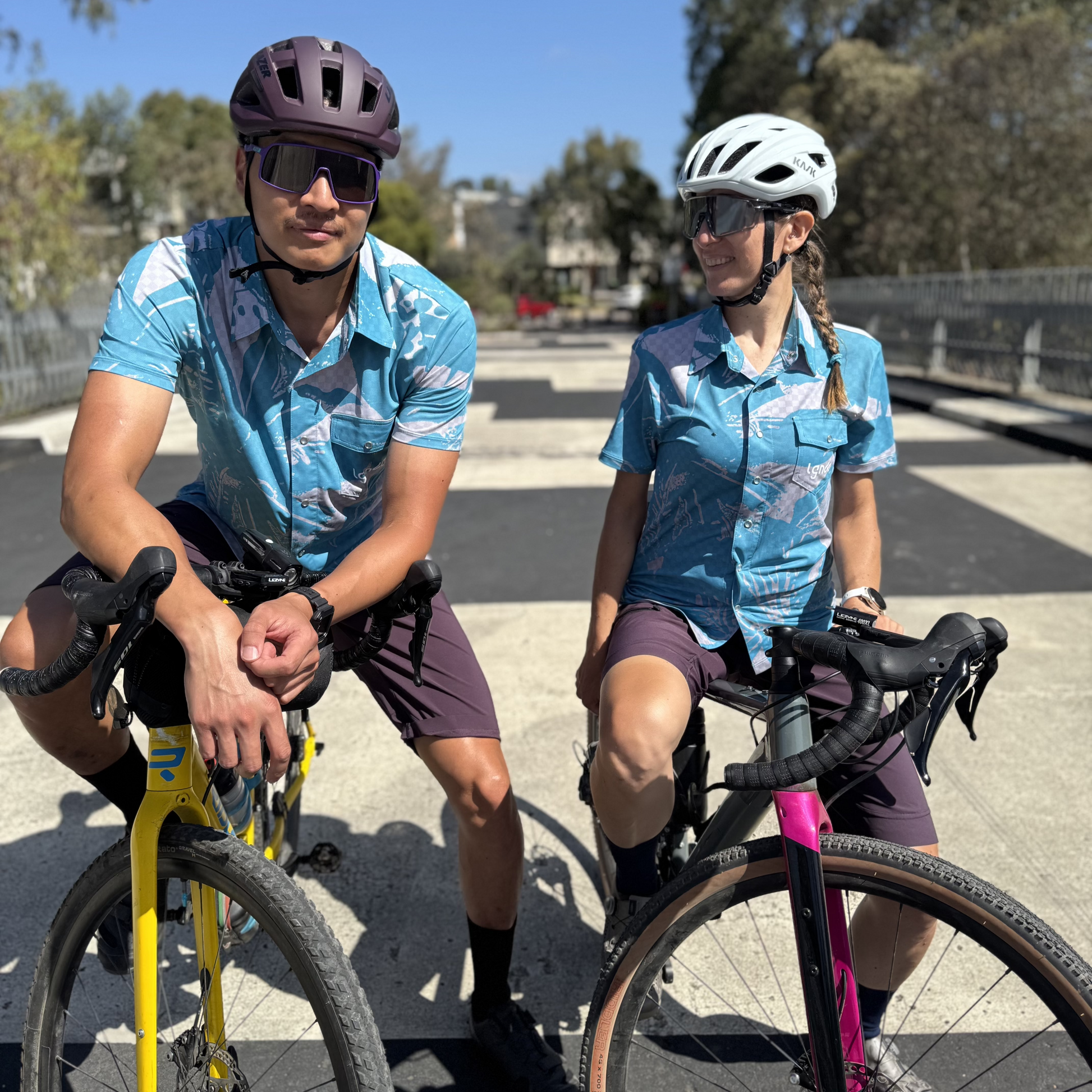 online cycling gear Unisex Gravel Cargo Shirt
