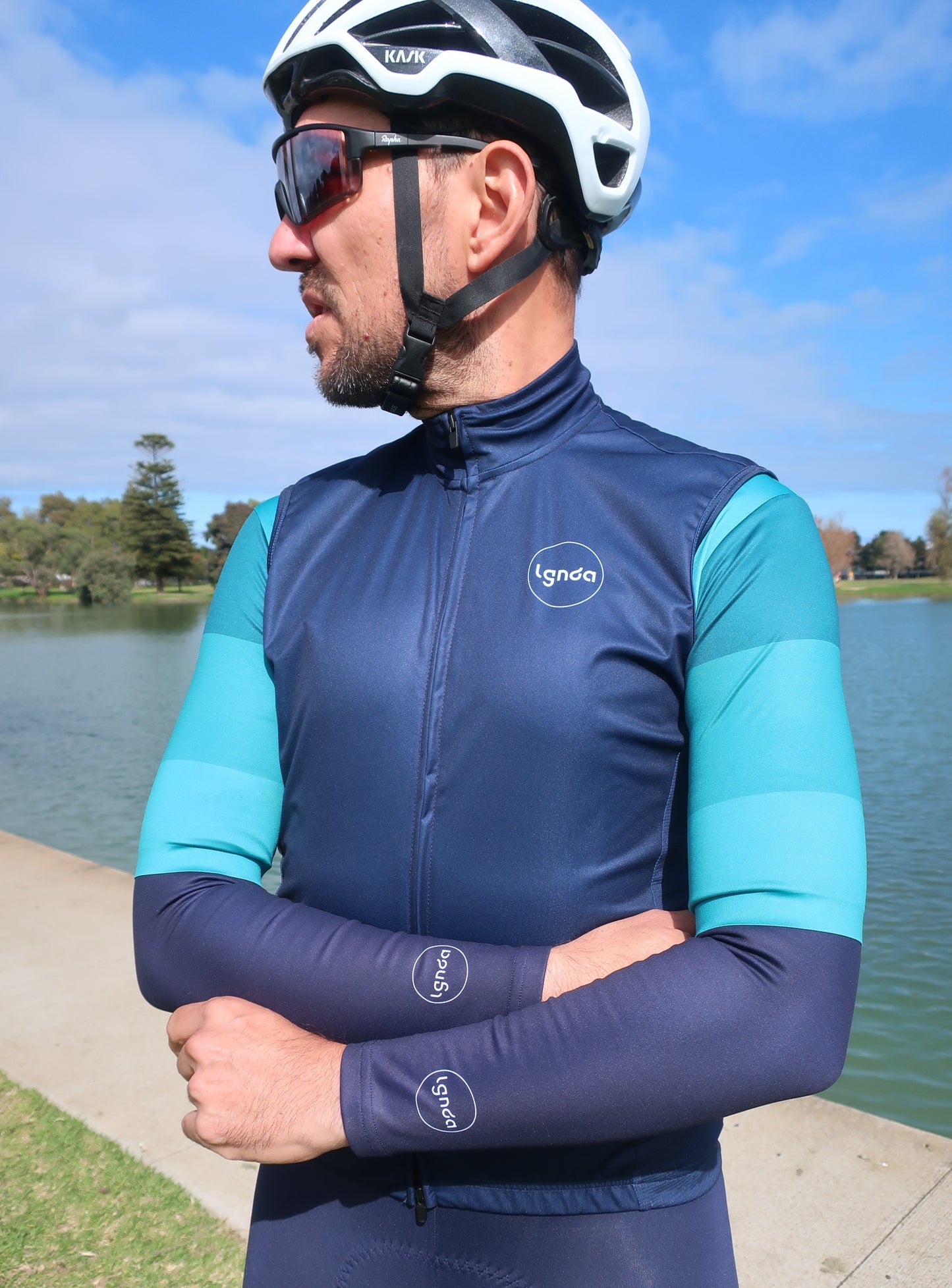 Thermal Arm Warmers Navy