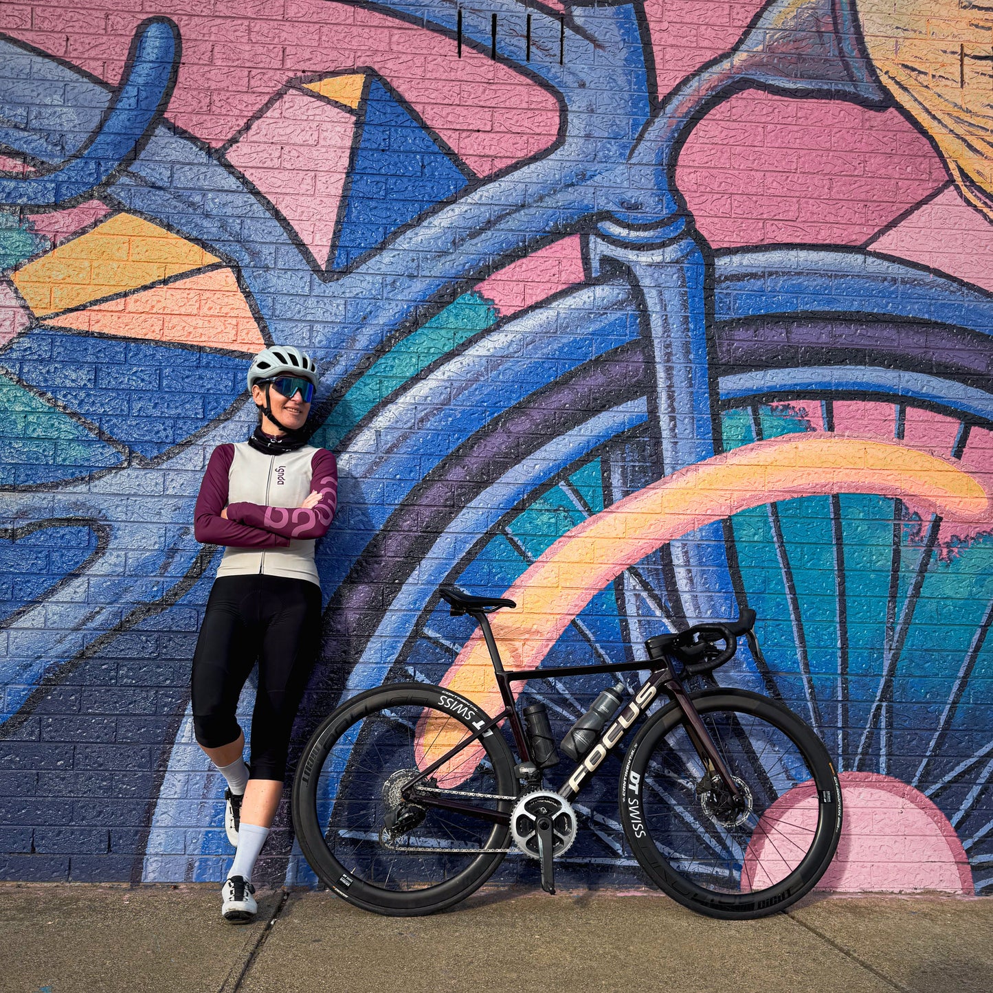 Women's 3/4 Thermal Bibs Black