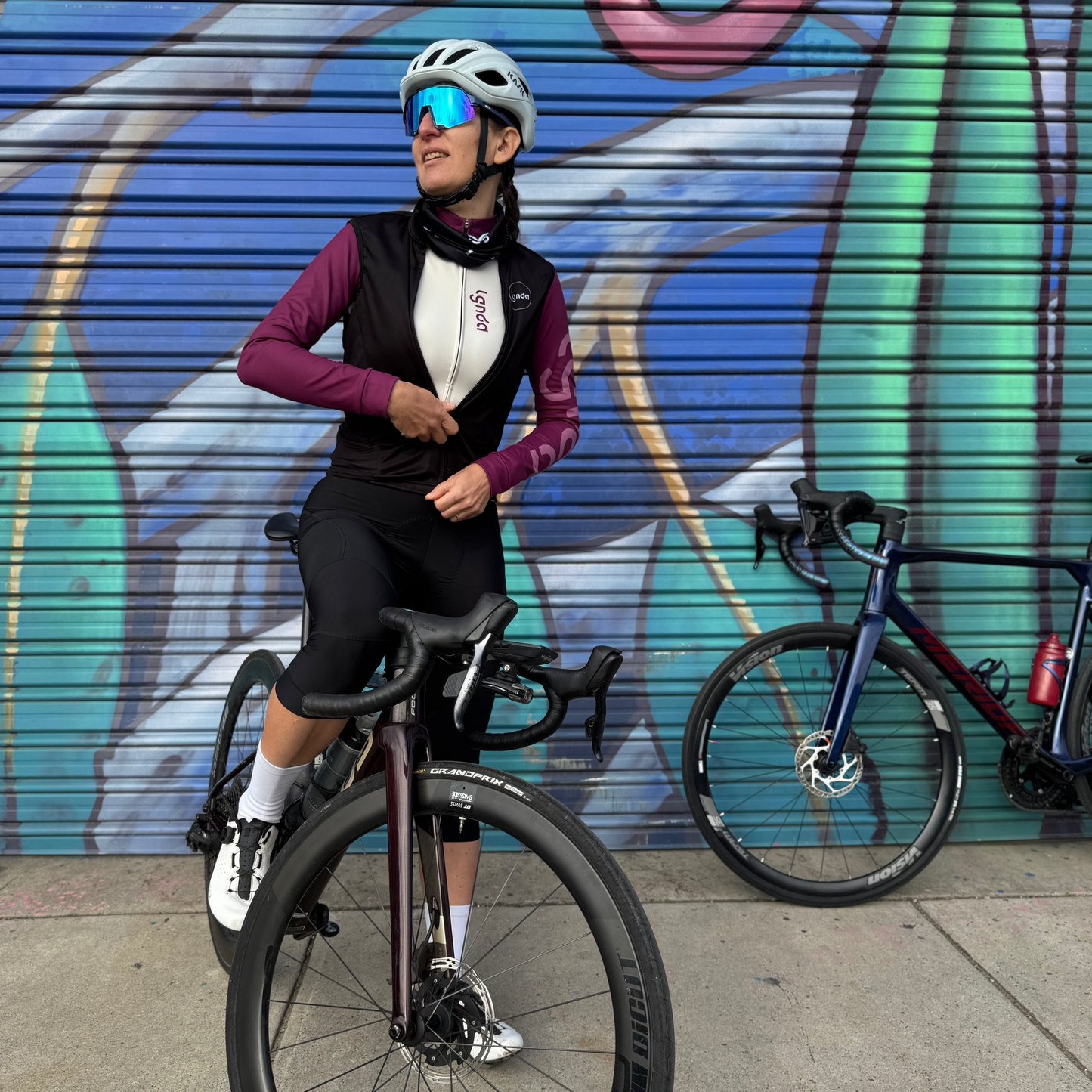 Women's 3/4 Thermal Bibs Black