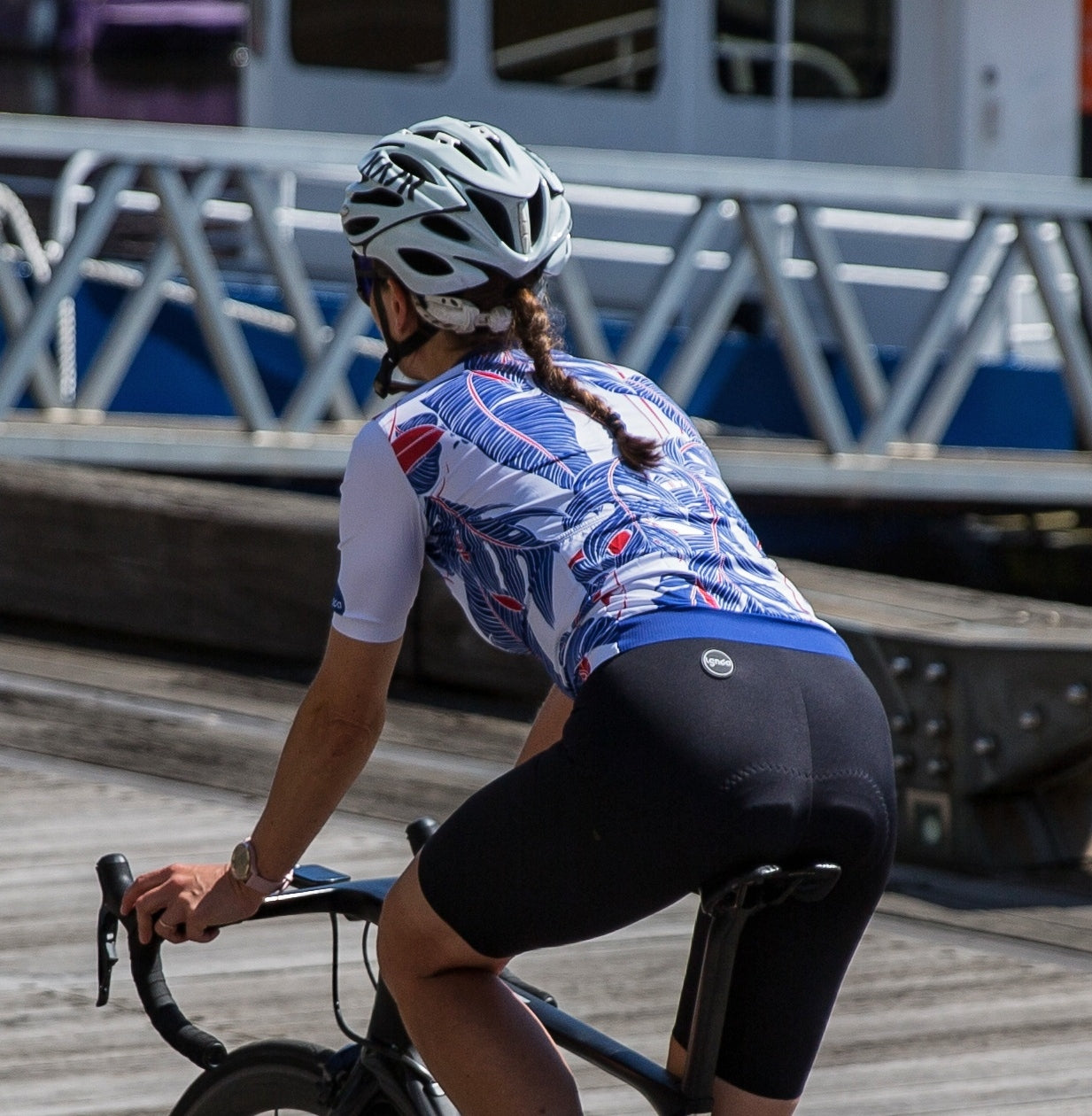 Womens Light Blue Cycling Jersey Sale Online