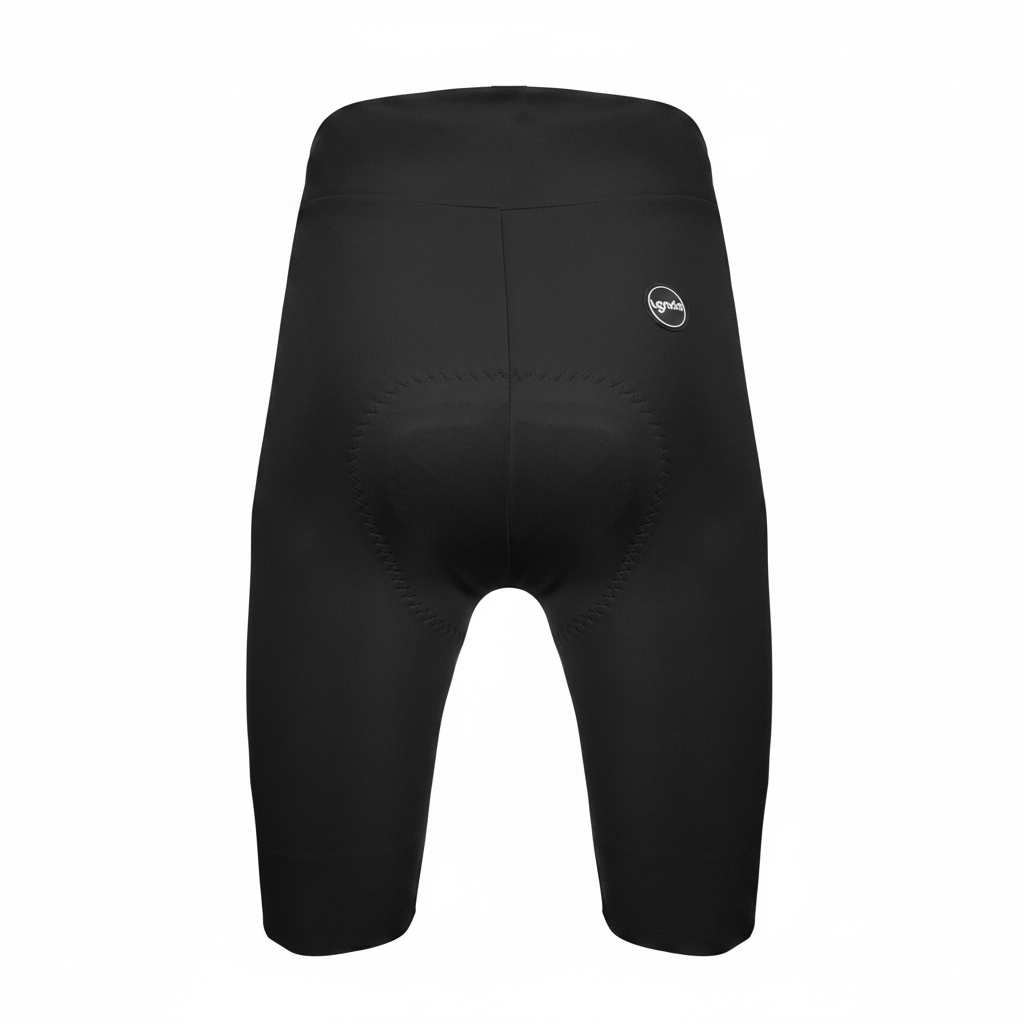 Women's Cycling Shorts Black - Back